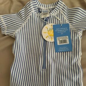 NWT Ruffle Butts baby swim one piece